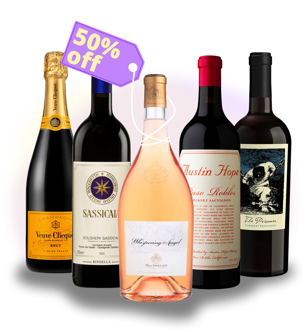 Wine bottles